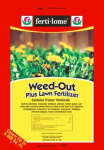 weed-out lawn fertilizer lawncare program